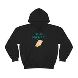 Will Work For Chocolate Hooded Sweatshirt