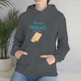 Will Work For Chocolate Hooded Sweatshirt