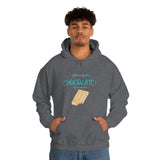 Will Work For Chocolate Hooded Sweatshirt