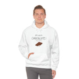 Will Work For Chocolate Hooded Sweatshirt