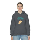 Will Work For Chocolate Hooded Sweatshirt