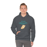 Will Work For Chocolate Hooded Sweatshirt