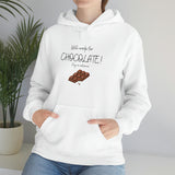 Will Work For Chocolate Hooded Sweatshirt