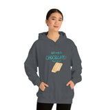 Will Work For Chocolate Hooded Sweatshirt