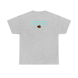 I Eat Chocolate Black/Aqua Tee